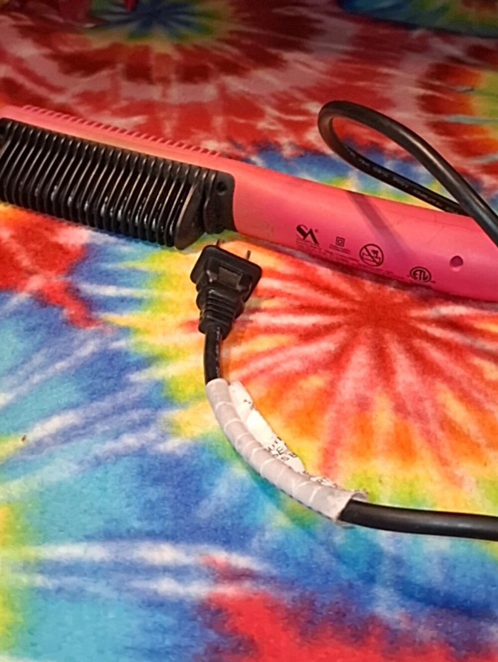 Straight Ahead Pro Glider 2.0 Hair Straightening Brush Pink